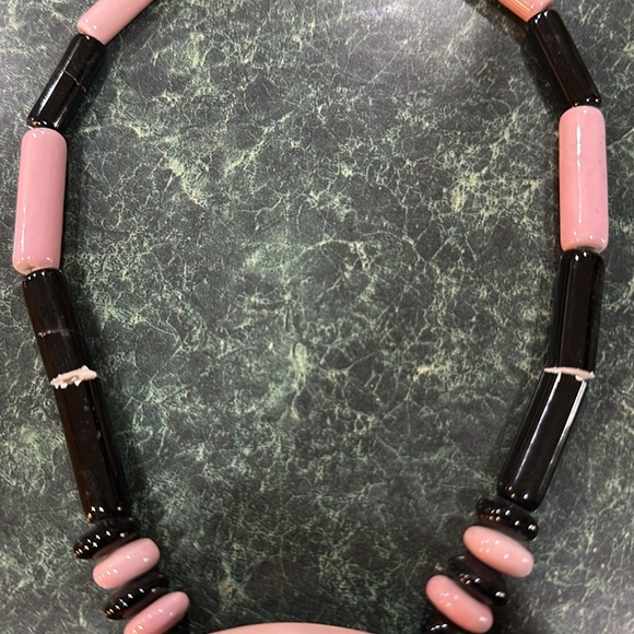 Vintage Ruby Z Bean Finneran Pink Pig necklace - Picture 7 of 7